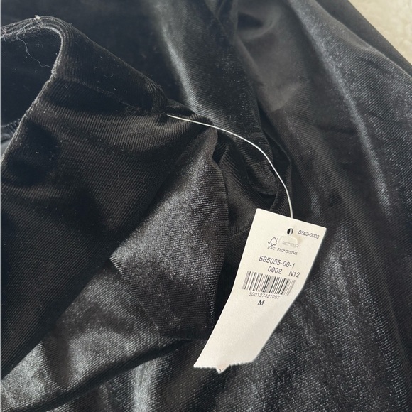 Old Navy Elegant Black Velvet Maxi Skirt size M - Picture 9 of 14